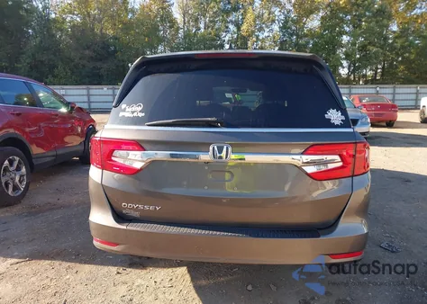 2019 Honda Odyssey Ex-L z USA, uszkodzony, nr VIN 5FNRL6H78KB010766